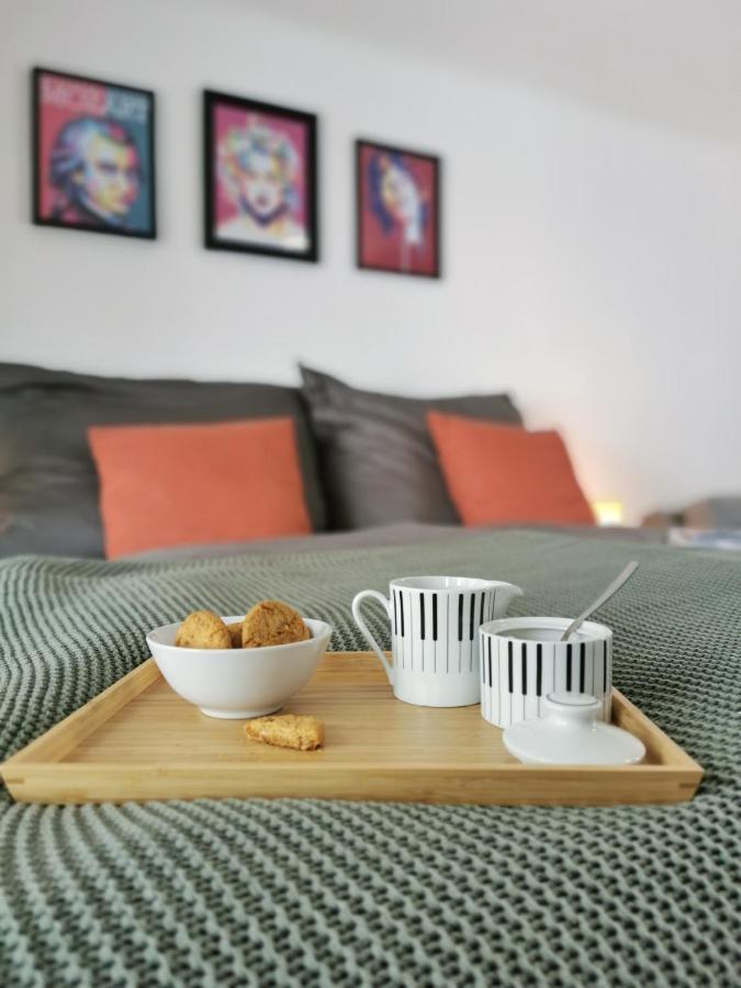 Neues City Center Piano Appartement Mit Netflix Klagenfurt am Woerthersee Bagian luar foto